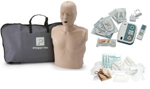 Fantom Prestan do nauki BLS-AED ze wskaźnikiem świetlnym